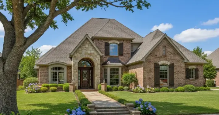 European house plans 8-709 - front exterior, 3,166 sq ft, 3 bed, 3 bath house plans | Monster House Plans