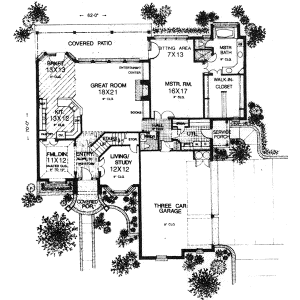 Main Floor Plan: 8-709
