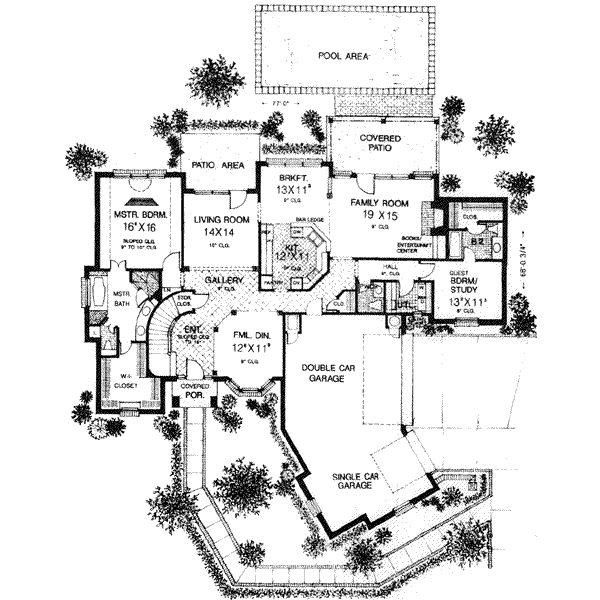 Main Floor Plan: 8-711