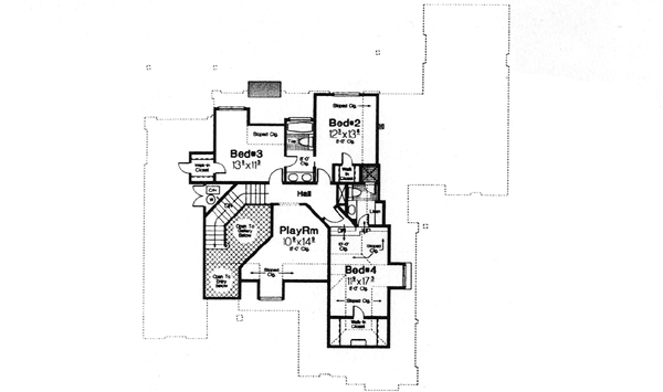 Upper/Second Floor Plan: 8-717