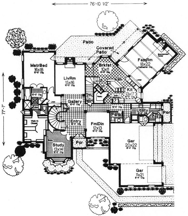 Main Floor Plan: 8-724