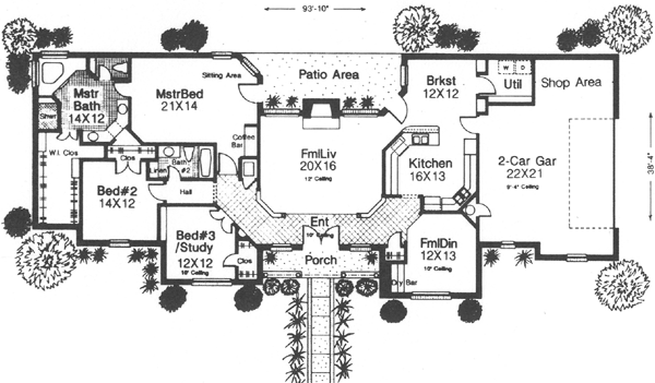 Main Floor Plan: 8-727