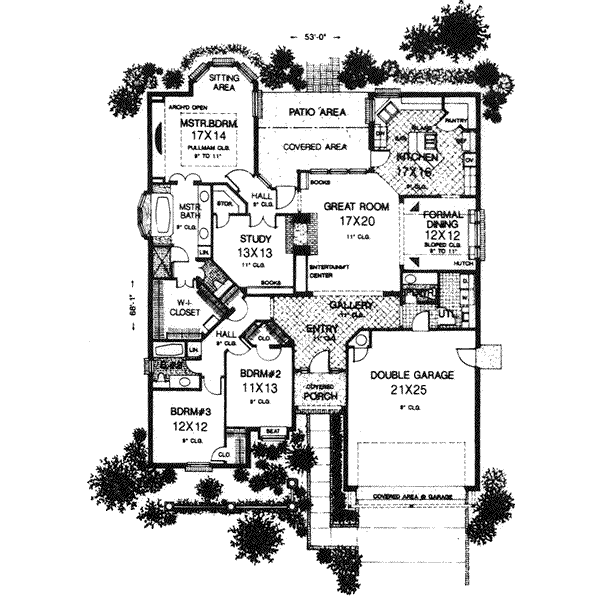 Main Floor Plan: 8-732