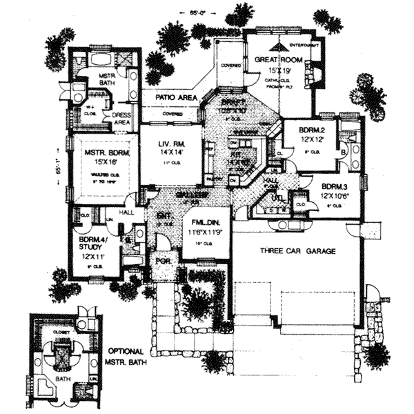 Main Floor Plan: 8-735