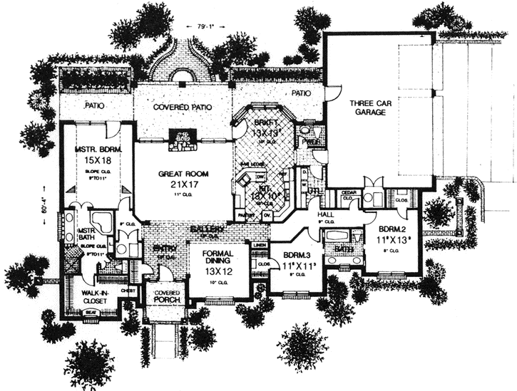 Main Floor Plan: 8-736
