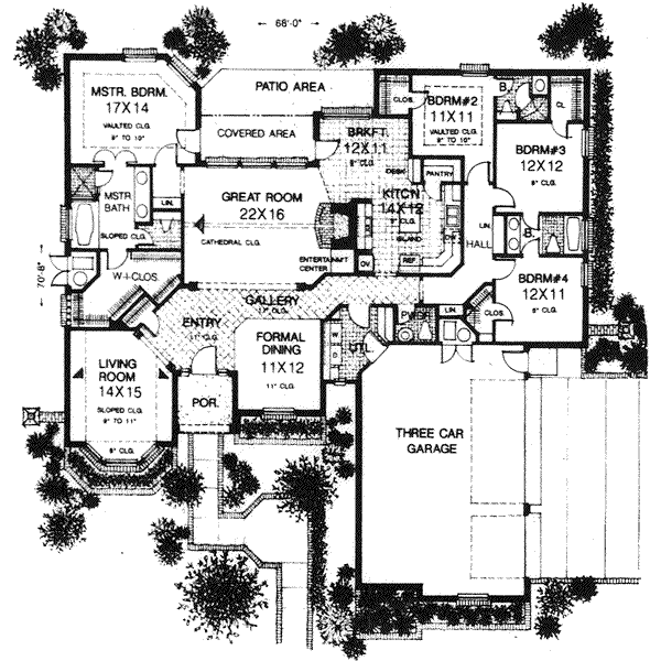 Main Floor Plan: 8-743