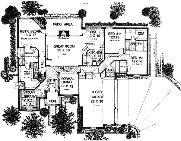 Main Floor Plan: 8-746