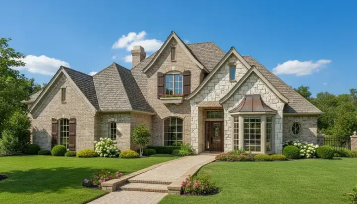 Traditional house plans 8-748 - front exterior, 2,699 sq ft, 4 bed, 3 bath house plans | Monster House Plans