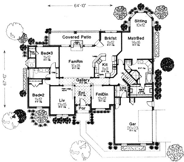 Main Floor Plan: 8-749
