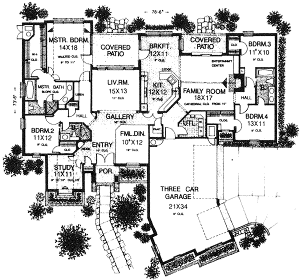 Main Floor Plan: 8-750