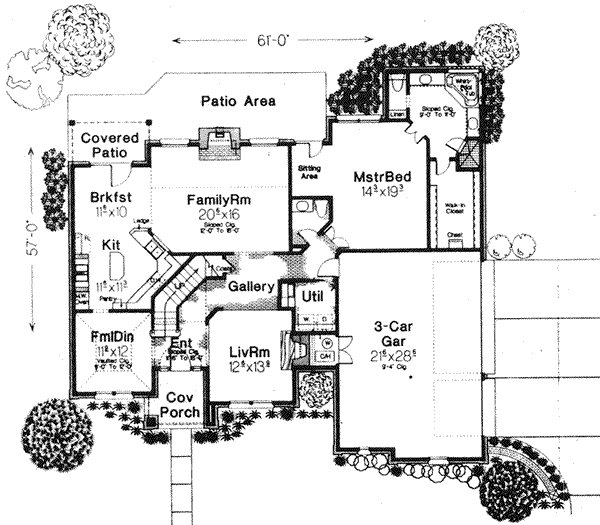 Main Floor Plan: 8-754