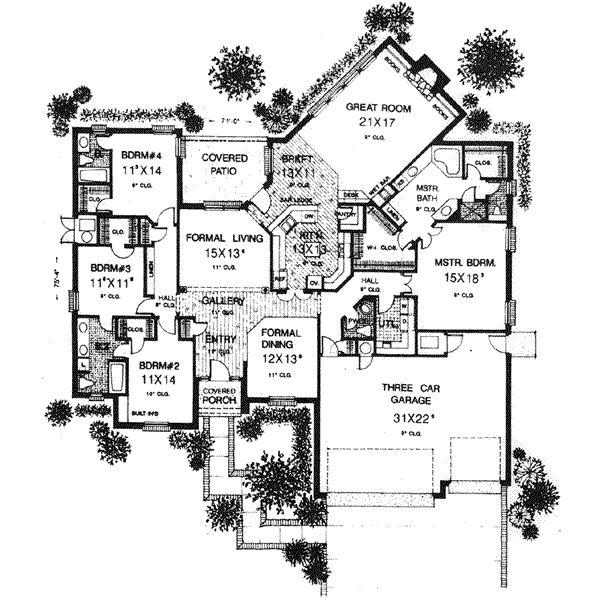 Main Floor Plan: 8-757