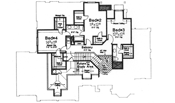 Upper/Second Floor Plan: 8-759