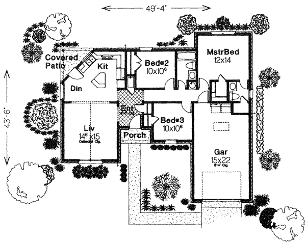 Main Floor Plan: 8-760