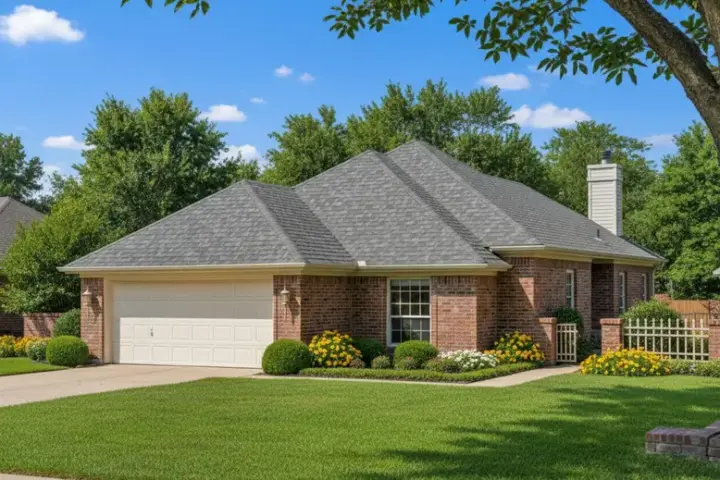 Traditional house plans 8-763 - front exterior, 1,330 sq ft, 3 bed, 2 bath house plans | Monster House Plans