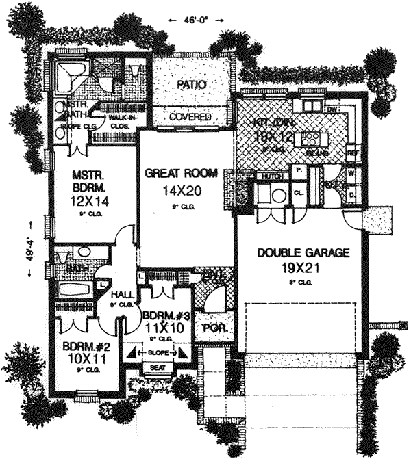 Main Floor Plan: 8-764