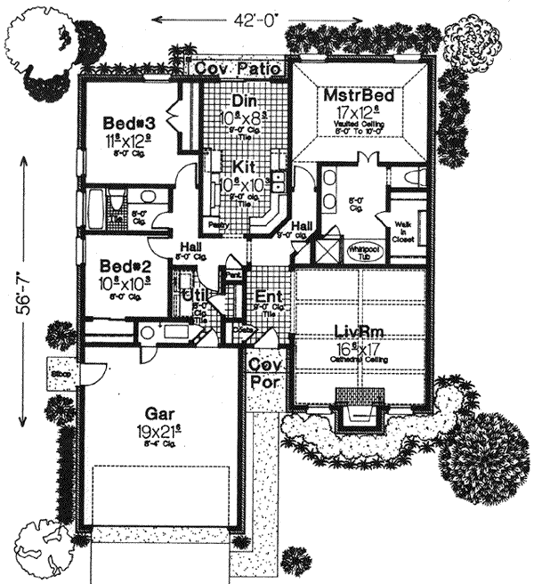 Main Floor Plan: 8-767