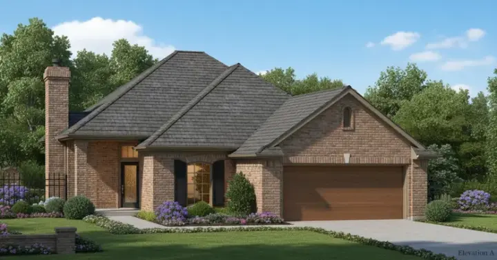 Traditional house plans 8-769 - front exterior, 1,578 sq ft, 3 bed, 2 bath house plans | Monster House Plans