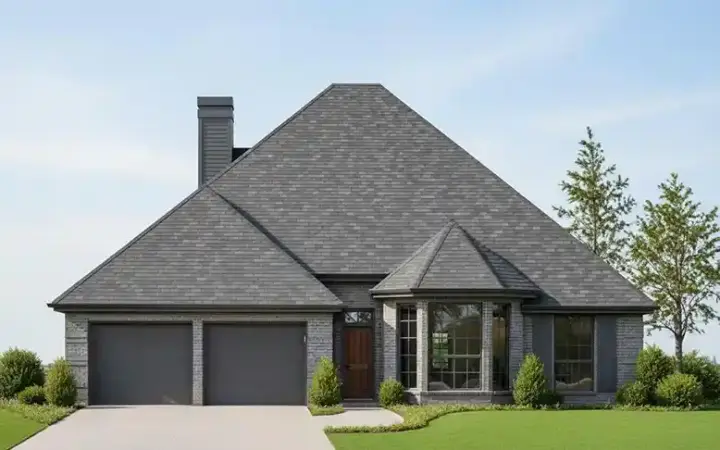 Traditional house plans 8-774 - front exterior, 1,869 sq ft, 4 bed, 2 bath house plans | Monster House Plans