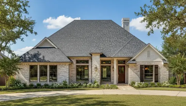 Traditional house plans 8-776 - front exterior, 1,901 sq ft, 4 bed, 2 bath house plans | Monster House Plans
