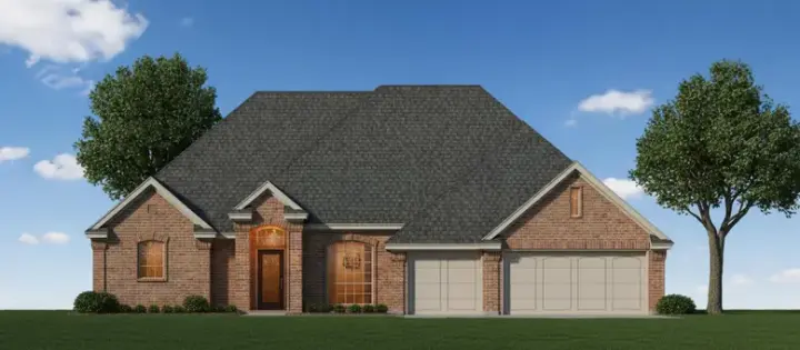 Traditional house plans 8-782 - front exterior, 2,090 sq ft, 3 bed, 2 bath house plans | Monster House Plans