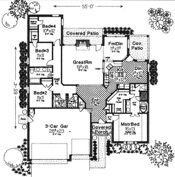 Main Floor Plan: 8-784