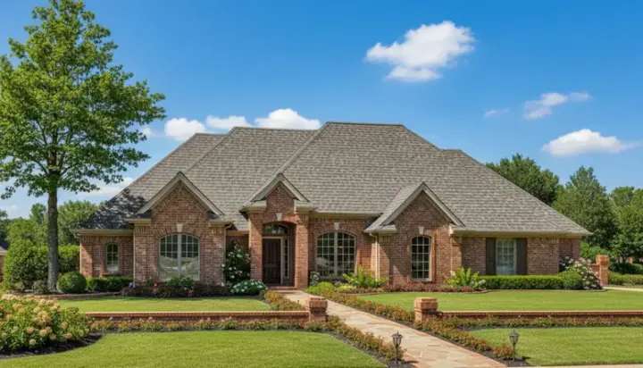 Traditional house plans 8-785 - front exterior, 2,169 sq ft, 4 bed, 3 bath house plans | Monster House Plans