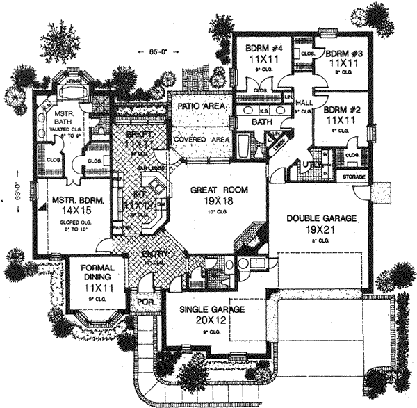 Main Floor Plan: 8-786