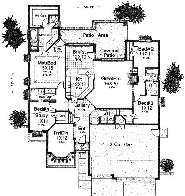 Main Floor Plan: 8-787