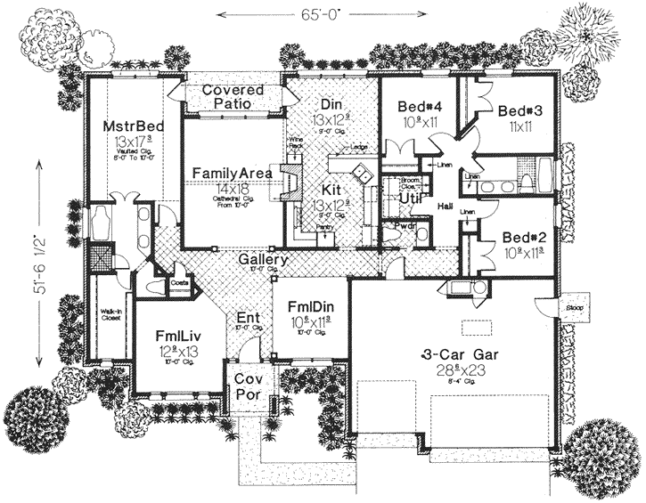 Main Floor Plan: 8-788