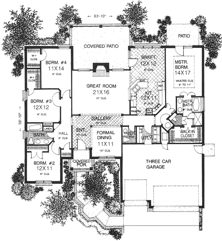Main Floor Plan: 8-792