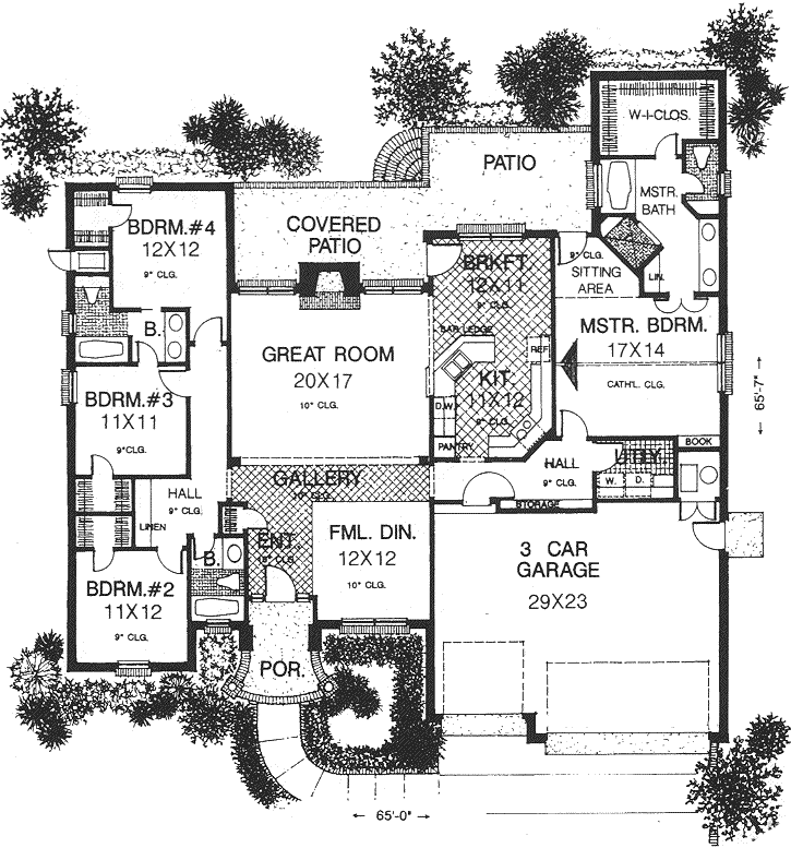 Main Floor Plan: 8-796