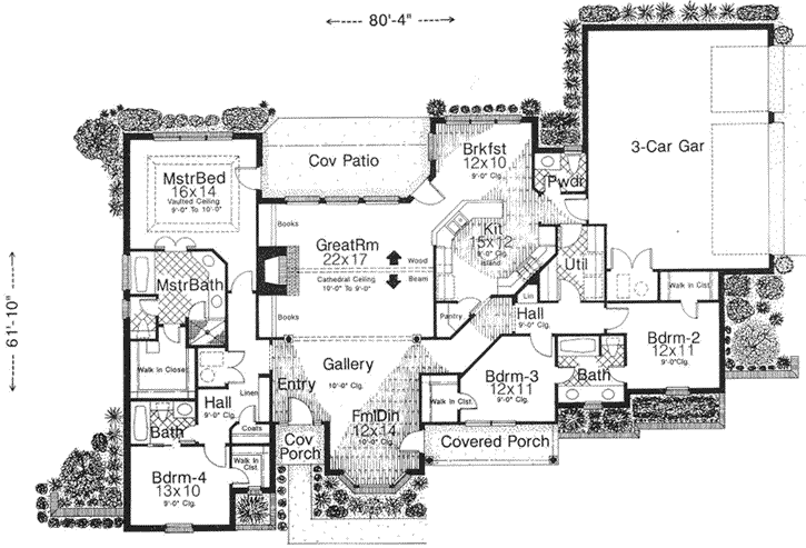 Main Floor Plan: 8-799