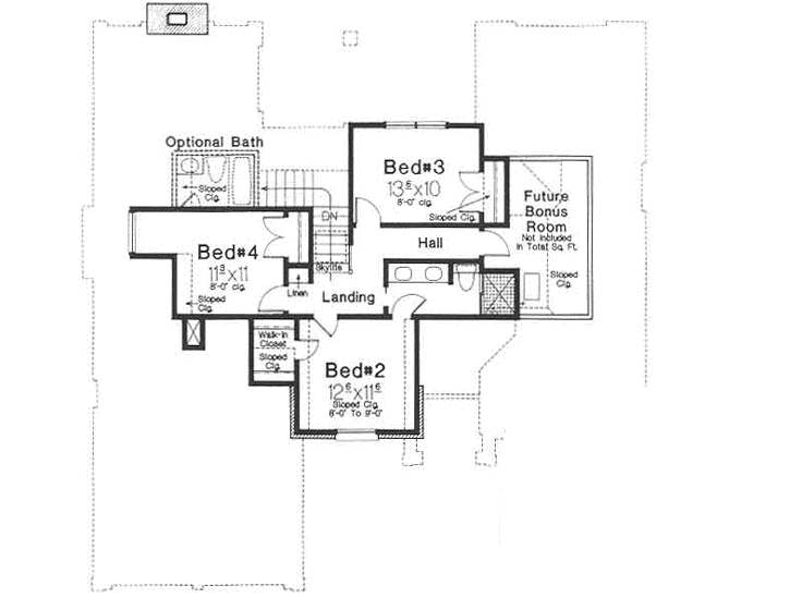 Upper/Second Floor Plan: 8-801
