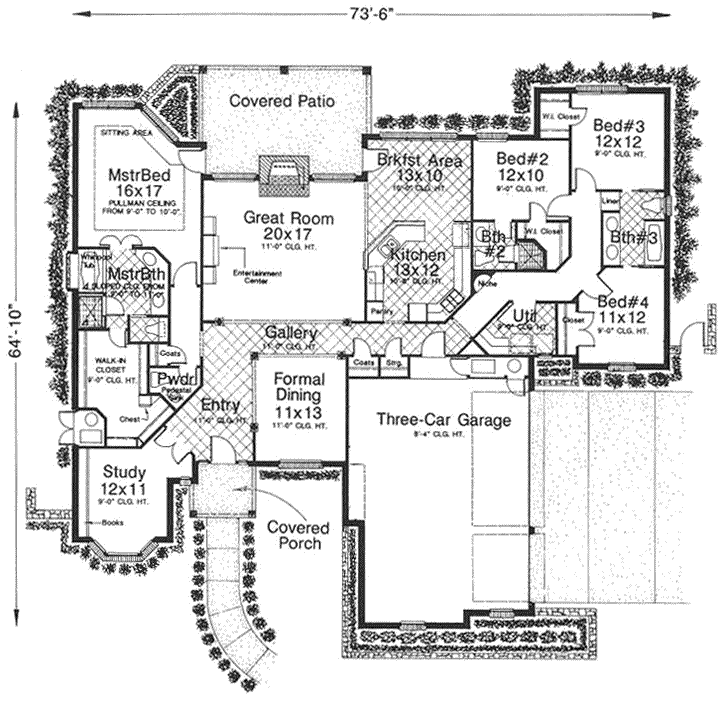 Main Floor Plan: 8-804