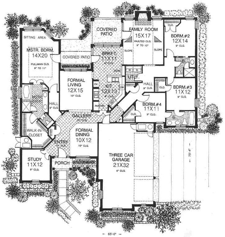 Main Floor Plan: 8-805