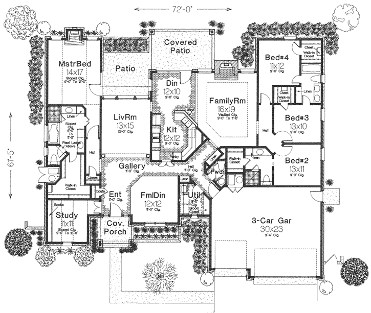 Main Floor Plan: 8-808