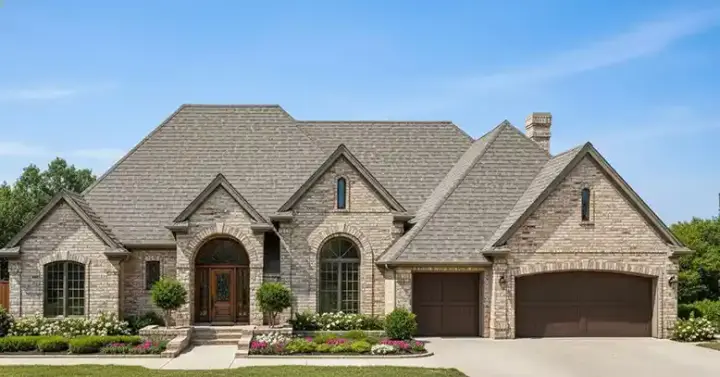 Traditional house plans 8-809 - front exterior, 2,758 sq ft, 4 bed, 3 bath house plans | Monster House Plans