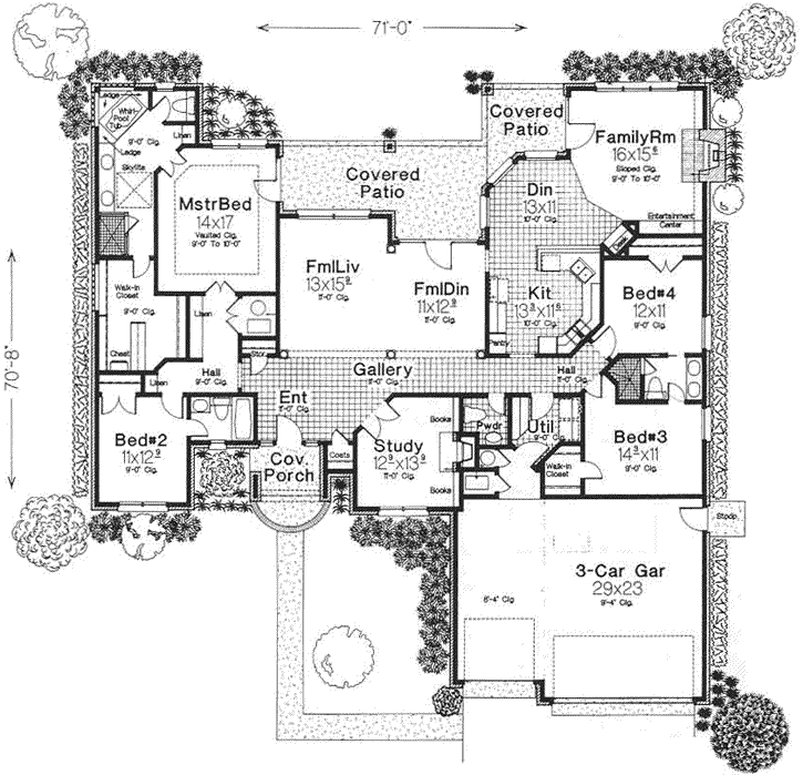 Main Floor Plan: 8-809