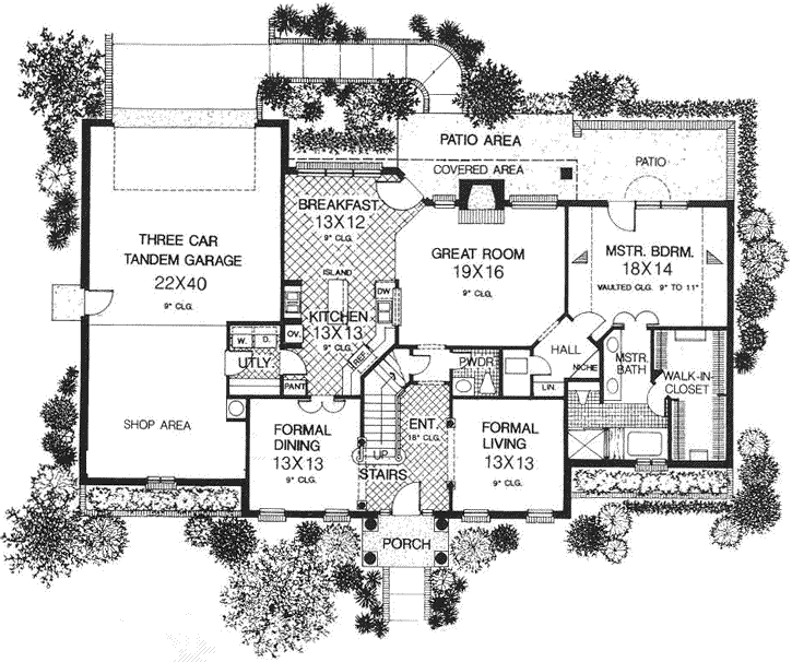 Main Floor Plan: 8-813