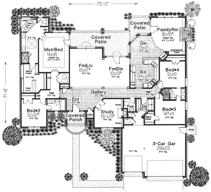 Main Floor Plan: 8-814