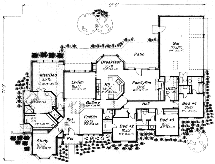 Main Floor Plan: 8-820