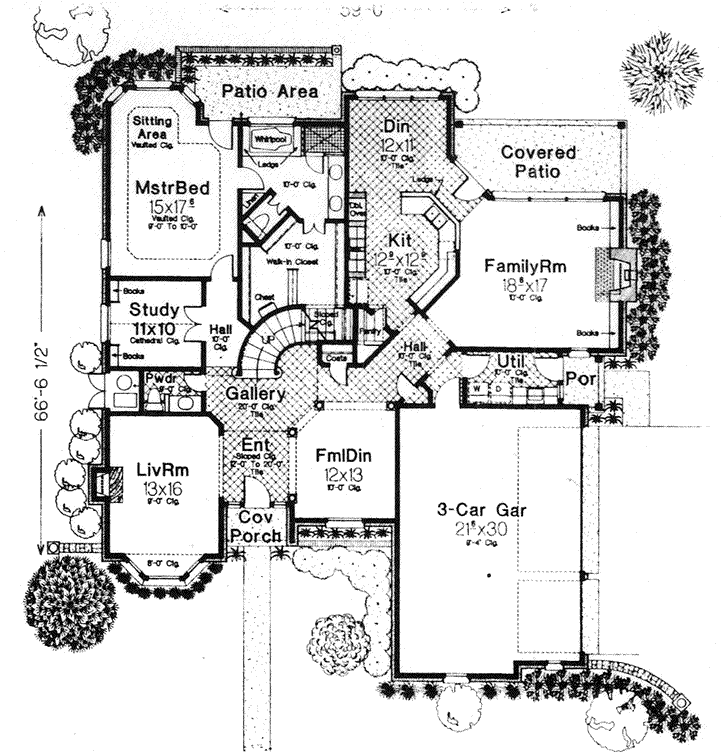 Main Floor Plan: 8-821