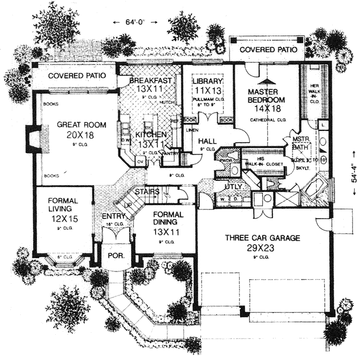 Main Floor Plan: 8-822