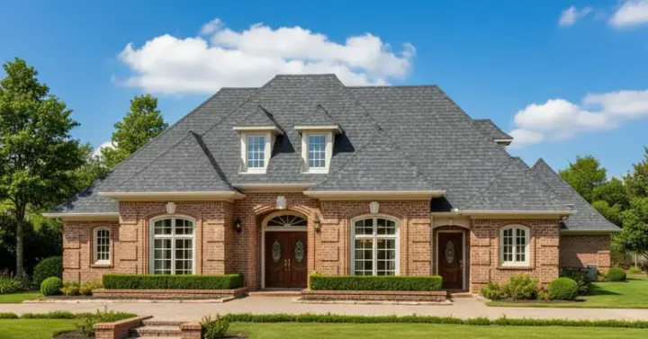 European house plans 8-823 - front exterior, 3,236 sq ft, 4 bed, 3 bath house plans | Monster House Plans