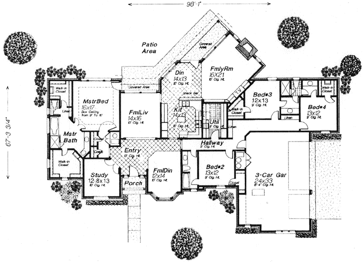 Main Floor Plan: 8-825
