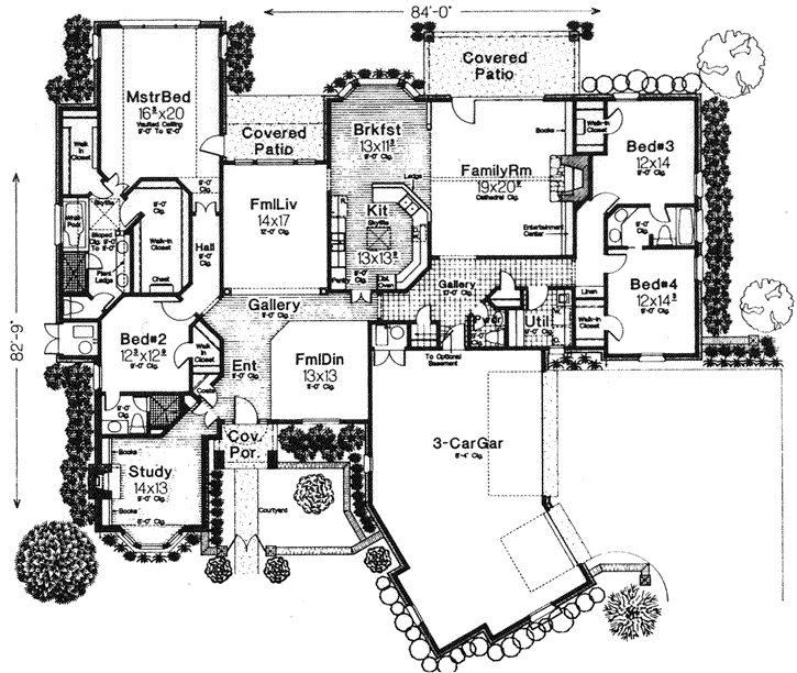 Main Floor Plan: 8-828