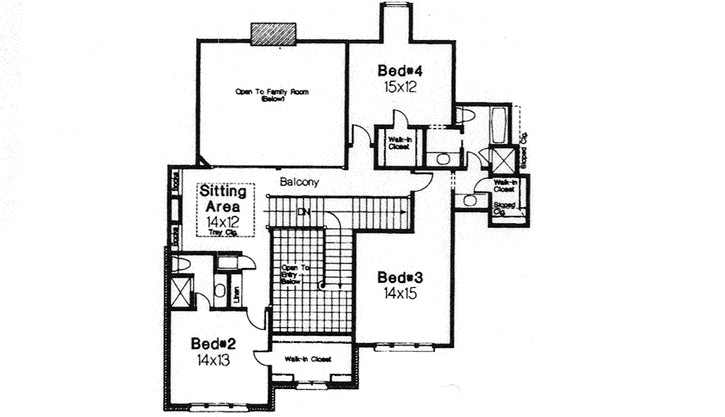 Upper/Second Floor Plan:8-833