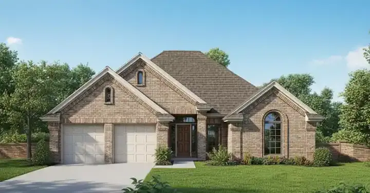 Traditional house plans 8-834 - front exterior, 1,264 sq ft, 3 bed, 2 bath house plans | Monster House Plans