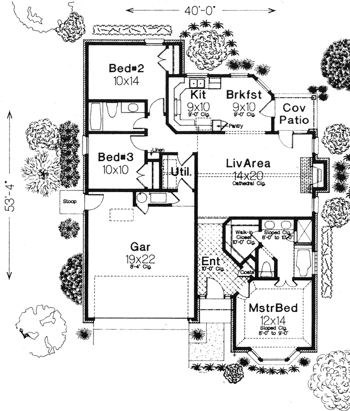 Main Floor Plan: 8-835